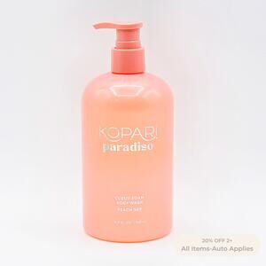 Kopari Paradiso Cloud Foam Body Wash — Peach Sky — 16.9 fl oz
